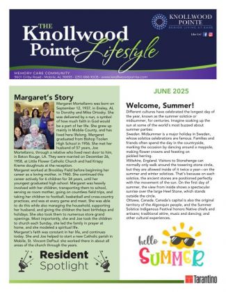 Memory Care Current Newsletter